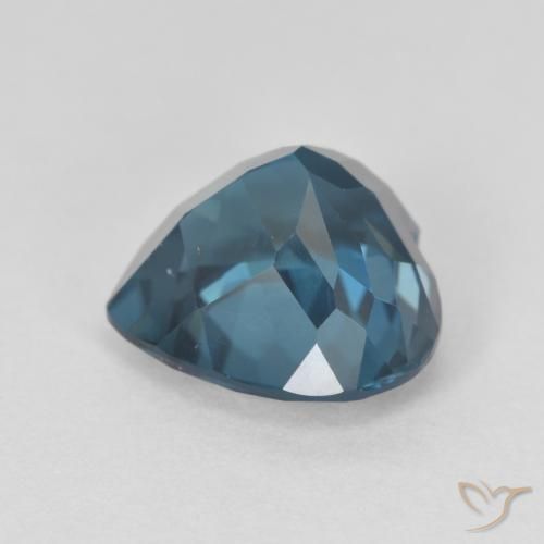 Topaz Gemstone in 9.4 x 9.2 mm Size for Sale, Topaz Stone in London Blue Color