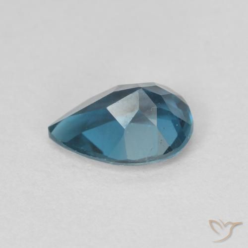 Topaz Gemstone in 7 x 5 mm (calibrated) Size for Sale, Topaz Stone in London Blue Color