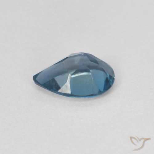 Topaz Gemstone in 7 x 5 mm (calibrated) Size for Sale, Topaz Stone in London Blue Color