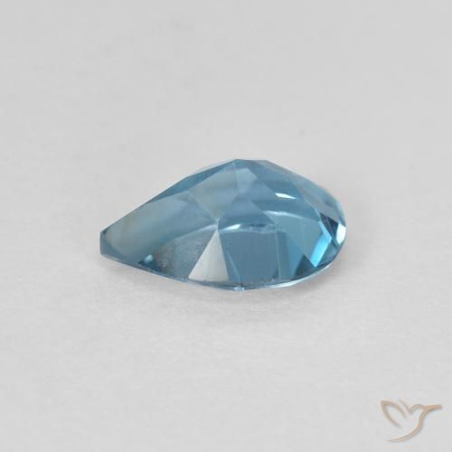 Topaz Gemstone in 7 x 5 mm (calibrated) Size for Sale, Topaz Stone in London Blue Color
