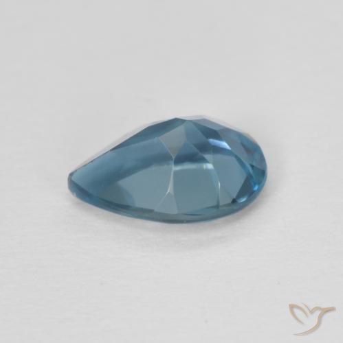 Topaz Gemstone in 7 x 5 mm (calibrated) Size for Sale, Topaz Stone in London Blue Color