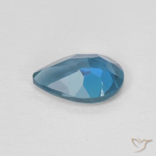 Topaz Gemstone in 7 x 5 mm (calibrated) Size for Sale, Topaz Stone in London Blue Color