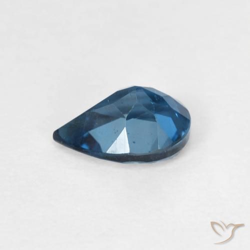 Topaz Gemstone in 7 x 5 mm (calibrated) Size for Sale, Topaz Stone in London Blue Color