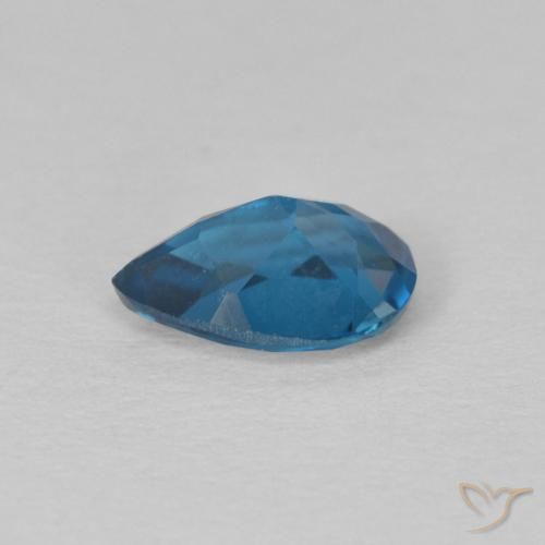 Topaz Gemstone in 6.7 x 4.5 mm Size for Sale, Topaz Stone in London Blue Color
