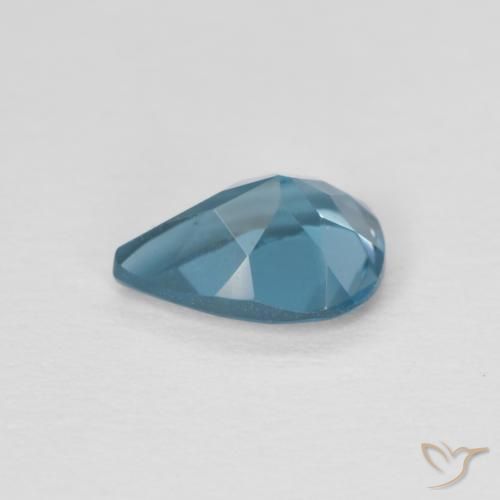 Topaz Gemstone in 7 x 5 mm (calibrated) Size for Sale, Topaz Stone in London Blue Color