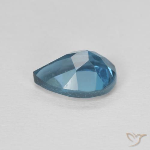 Topaz Gemstone in 7 x 5 mm (calibrated) Size for Sale, Topaz Stone in London Blue Color