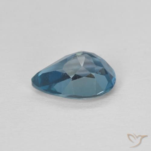 Topaz Gemstone in 7 x 5 mm (calibrated) Size for Sale, Topaz Stone in London Blue Color