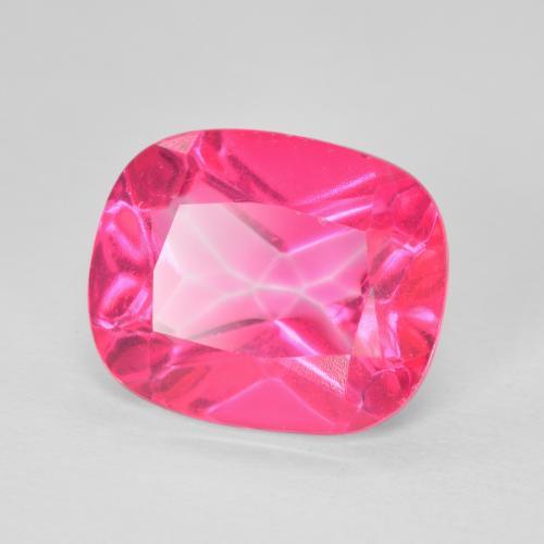 6.50 ct Pink Topaz Stone, Natural Topaz in Cushion-Cut Shape for Sale