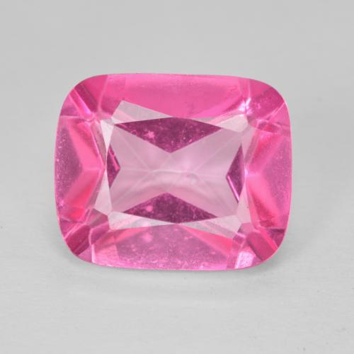 7.06ct Natural Hot Pink Topaz, Cushion, VVS