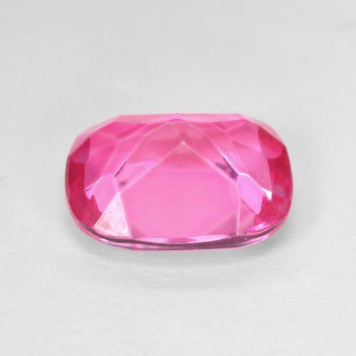 Topaz Gemstone in 12 x 10 mm (calibrated) Size for Sale, Topaz Stone in Deep Magenta Color