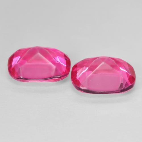 Topaz Gemstones in 12 x 10 mm (calibrated) Size for Sale, Topaz Stones in Medium Pink Color