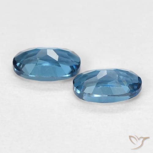 Topaz Gemstones in 5 x 3 mm (calibrated) Size for Sale, Topaz Stones in London Blue Color
