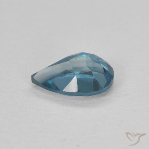 Topaz Gemstone in 7 x 5 mm (calibrated) Size for Sale, Topaz Stone in London Blue Color