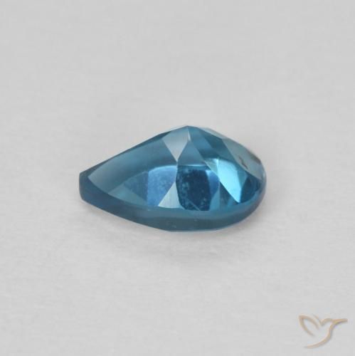 Topaz Gemstone in 6 x 4.2 mm Size for Sale, Topaz Stone in London Blue Color