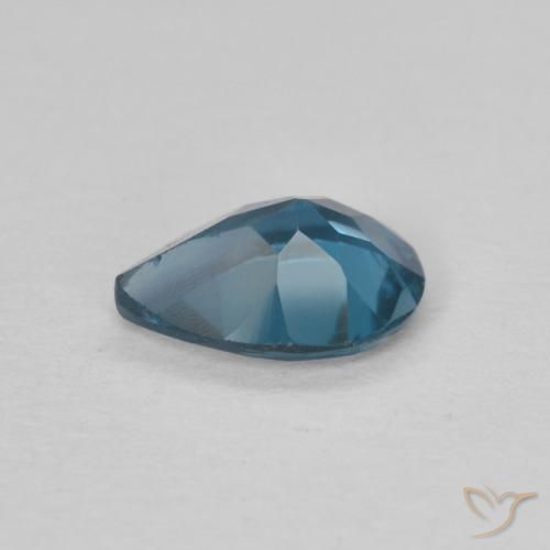 Topaz Gemstone in 7 x 5 mm (calibrated) Size for Sale, Topaz Stone in London Blue Color