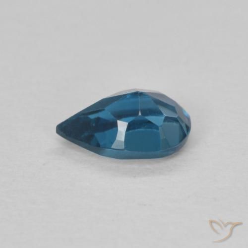 Topaz Gemstone in 6 x 4 mm (calibrated) Size for Sale, Topaz Stone in London Blue Color