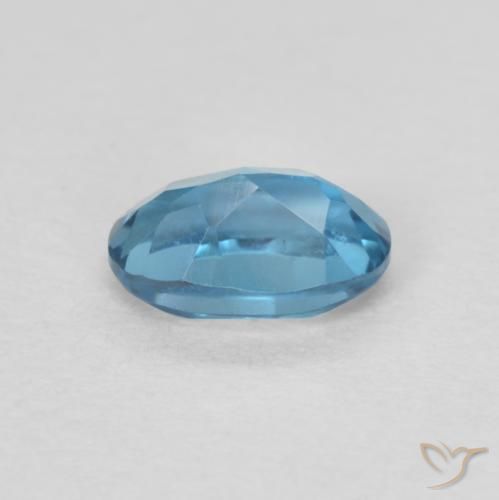Topaz Gemstone in 6 x 4 mm (calibrated) Size for Sale, Topaz Stone in London Blue Color