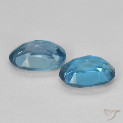 Topaz Gemstones in 6 x 4 mm (calibrated) Size for Sale, Topaz Stones in London Blue Color