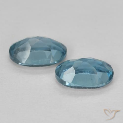 Topaz Gemstones in 6.2 x 4.2 mm Size for Sale, Topaz Stones in London Blue Color