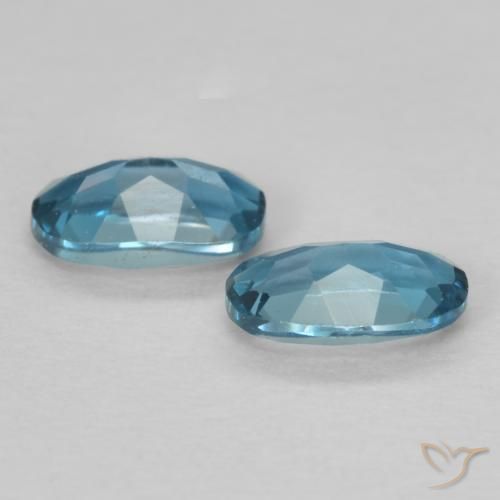 Topaz Gemstones in 5 x 3 mm (calibrated) Size for Sale, Topaz Stones in London Blue Color