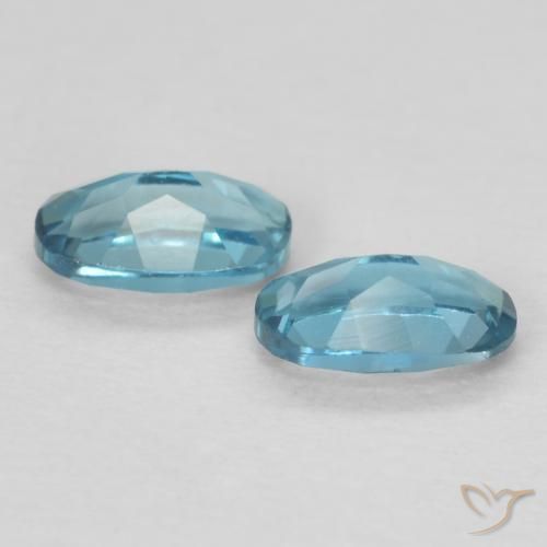 Topaz Gemstones in 5 x 3 mm (calibrated) Size for Sale, Topaz Stones in London Blue Color