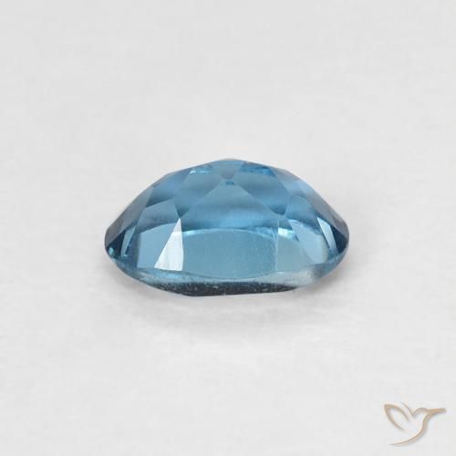 Topaz Gemstone in 6 x 4 mm (calibrated) Size for Sale, Topaz Stone in London Blue Color