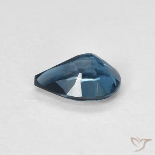 Topaz Gemstone in 7 x 5 mm (calibrated) Size for Sale, Topaz Stone in London Blue Color