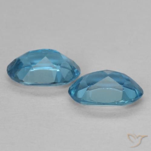 Topaz Gemstones in 6 x 4 mm (calibrated) Size for Sale, Topaz Stones in London Blue Color
