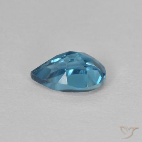 Topaz Gemstone in 6 x 4 mm (calibrated) Size for Sale, Topaz Stone in London Blue Color
