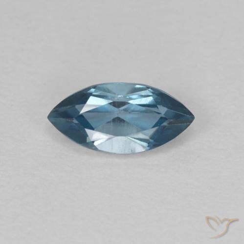 0.52ct Natural London Blue Topaz, Marquise, VVS
