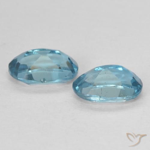 Topaz Gemstones in 6 x 4 mm (calibrated) Size for Sale, Topaz Stones in London Blue Color