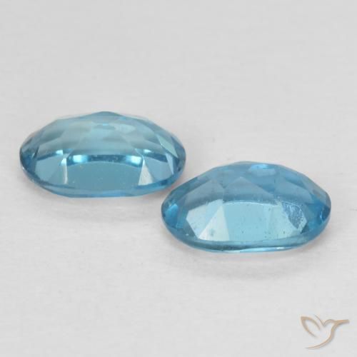 Topaz Gemstones in 6.1 x 4.2 mm Size for Sale, Topaz Stones in London Blue Color
