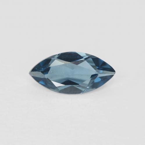 0.55ct Natural London Blue Topaz, Marquise, VS