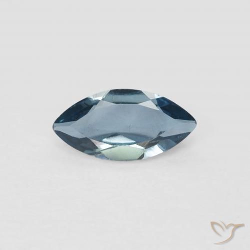 0.58ct Natural London Blue Topaz, Marquise, VVS-VS