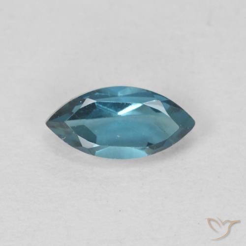 0.58ct Natural London Blue Topaz, Marquise, VVS-VS