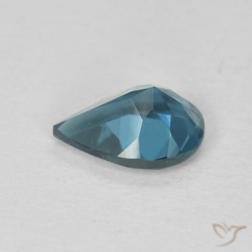 Topaz Gemstone in 7 x 5 mm (calibrated) Size for Sale, Topaz Stone in London Blue Color