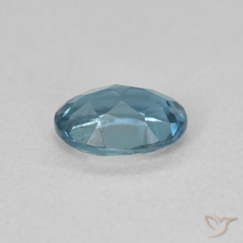 Topaz Gemstone in 7 x 5 mm (calibrated) Size for Sale, Topaz Stone in London Blue Color