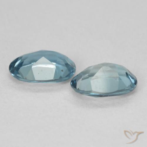 Topaz Gemstones in 7 x 5 mm (calibrated) Size for Sale, Topaz Stones in London Blue Color