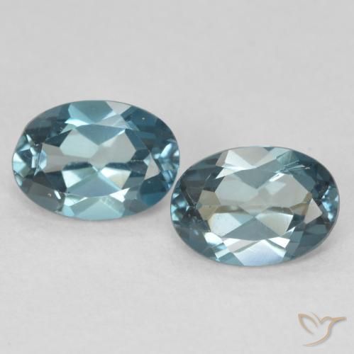 1.99ctw Natural London Blue Topaz, Oval, VS