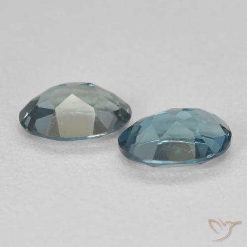 Topaz Gemstones in 7 x 5 mm (calibrated) Size for Sale, Topaz Stones in London Blue Color