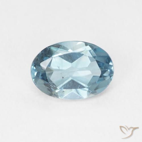 1.13ct Natural London Blue Topaz, Oval, VVS