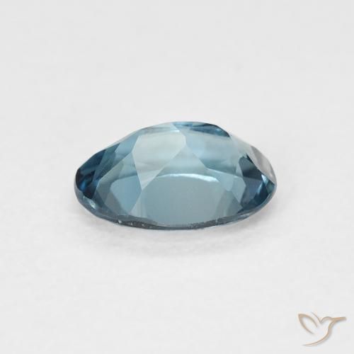 Topaz Gemstone in 7 x 5 mm (calibrated) Size for Sale, Topaz Stone in London Blue Color