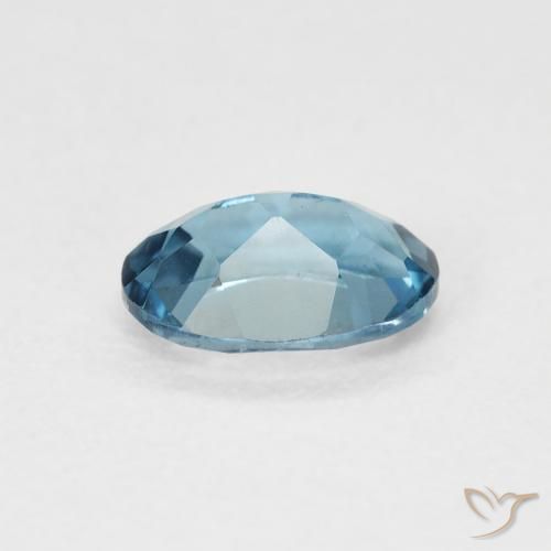 Topaz Gemstone in 7 x 5 mm (calibrated) Size for Sale, Topaz Stone in London Blue Color