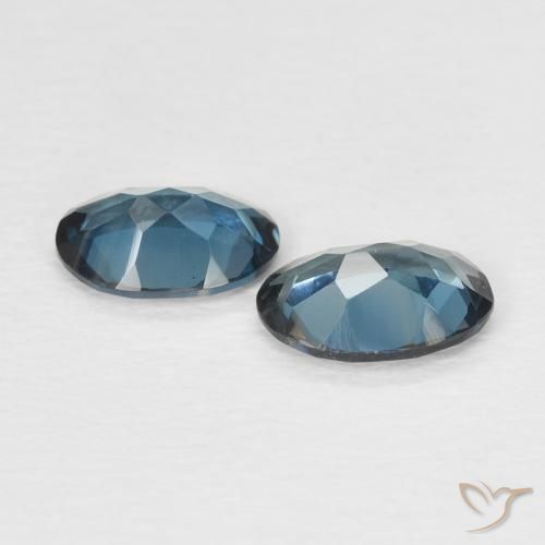 Topaz Gemstones in 7 x 5 mm (calibrated) Size for Sale, Topaz Stones in London Blue Color