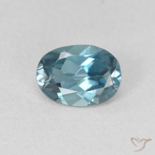 0.91ct Natural London Blue Topaz, Oval, VVS