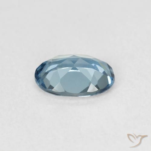 Topaz Gemstone in 7 x 5 mm (calibrated) Size for Sale, Topaz Stone in London Blue Color