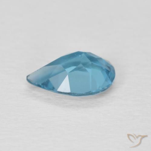 Topaz Gemstone in 7 x 5 mm (calibrated) Size for Sale, Topaz Stone in London Blue Color