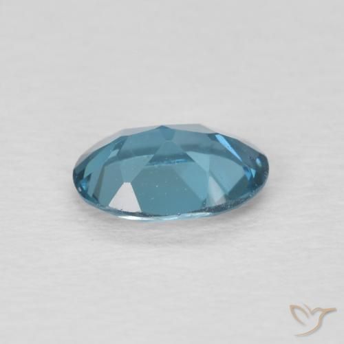 Topaz Gemstone in 7 x 5 mm (calibrated) Size for Sale, Topaz Stone in London Blue Color