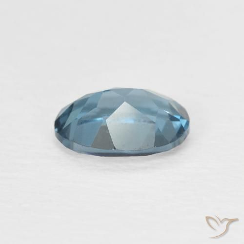 Topaz Gemstone in 7 x 5 mm (calibrated) Size for Sale, Topaz Stone in London Blue Color