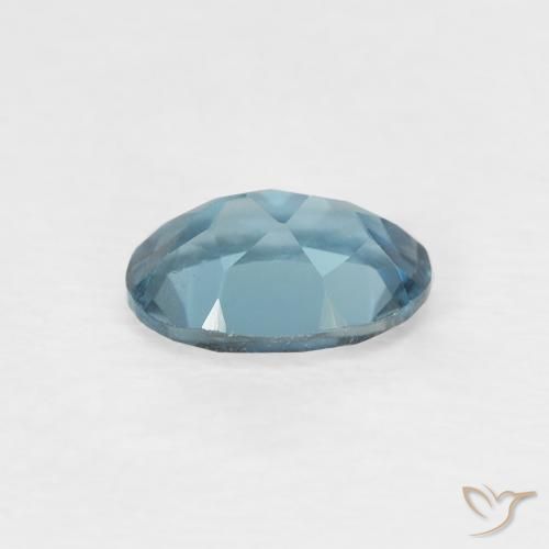 Topaz Gemstone in 7 x 5 mm (calibrated) Size for Sale, Topaz Stone in London Blue Color